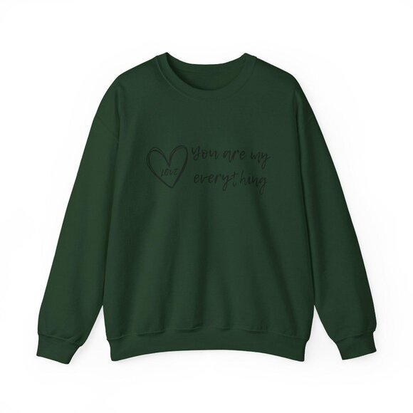 Love Quote Valentine's Day Crewneck Sweatshirt, Personalized Gift, Custom Name - Picture 4 of 9